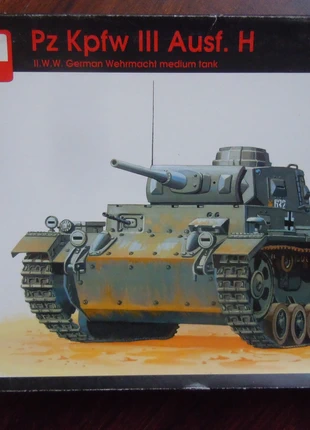 Maquette char Pz Kpfw III Ausf. H - Attack Hobby kits - 1/72, marque: Hobby, état: Neuf sans étiquette, taille: Prématuré, jusqu'à 44cm, 17,00 €, 18,55 € Protection acheteurs incluse