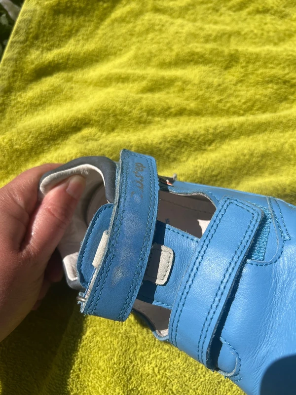 Sandales barefoot bleu - photo numéro 4