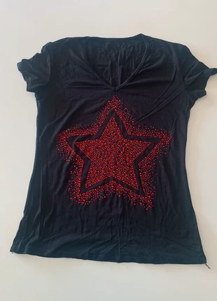 T-shirt étoile, marque: sans marque, état: Très bon état, taille: M / 38 / 10, 1,00 €, 1,75 € Protection acheteurs incluse