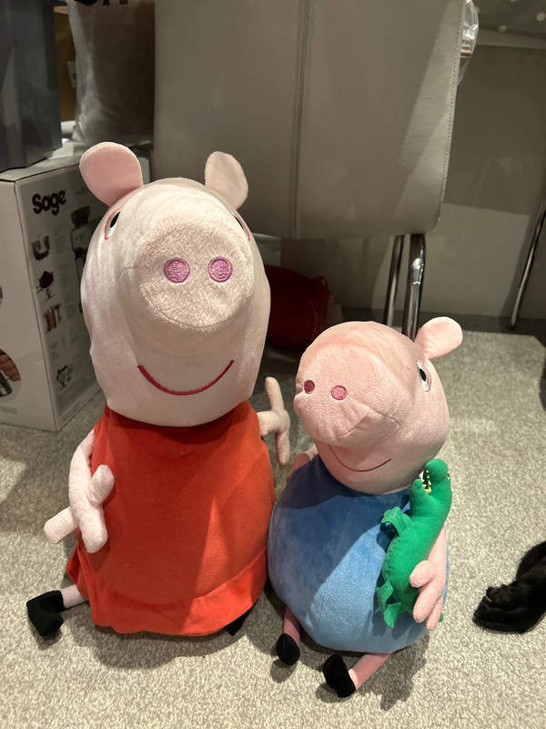 Large peppa pig teddy shop