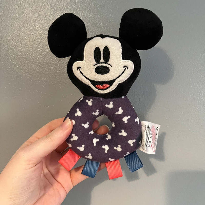 Disney Baby Disney 100 Pepco Mickey Mouse Plush Rattle Vinted