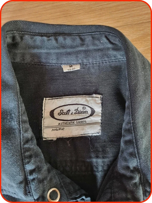 Chemise en jean noir Homme Taille M Scott & Dixon - photo numéro 3