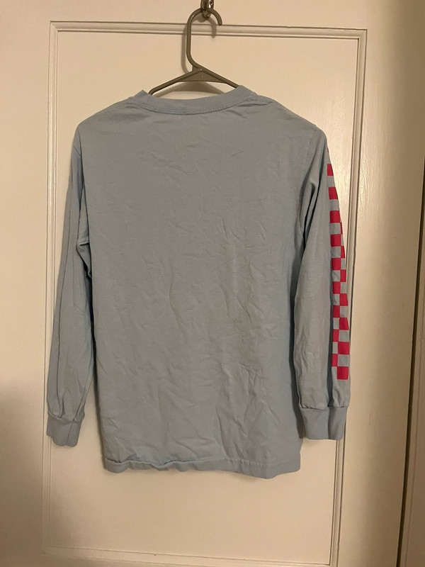 Light Blue Vans Long Sleeve 2