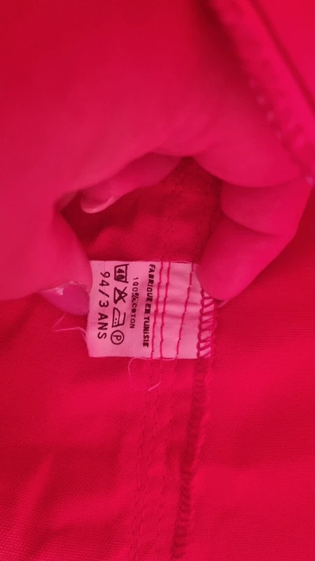 Jupe rouge taille 3 ans printemps - photo numéro 6