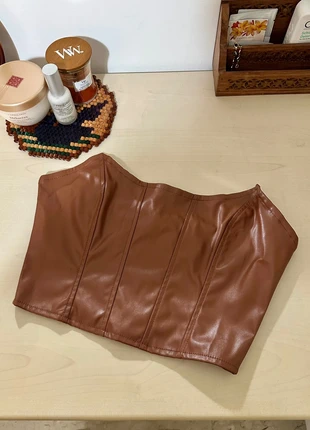 Corsetto in pelle foderato, marca: Shein, estado: Nuevo sin etiquetas, tamaño: S / 36 / 8, 4,50 €, 5,43 € Protección al comprador incluida