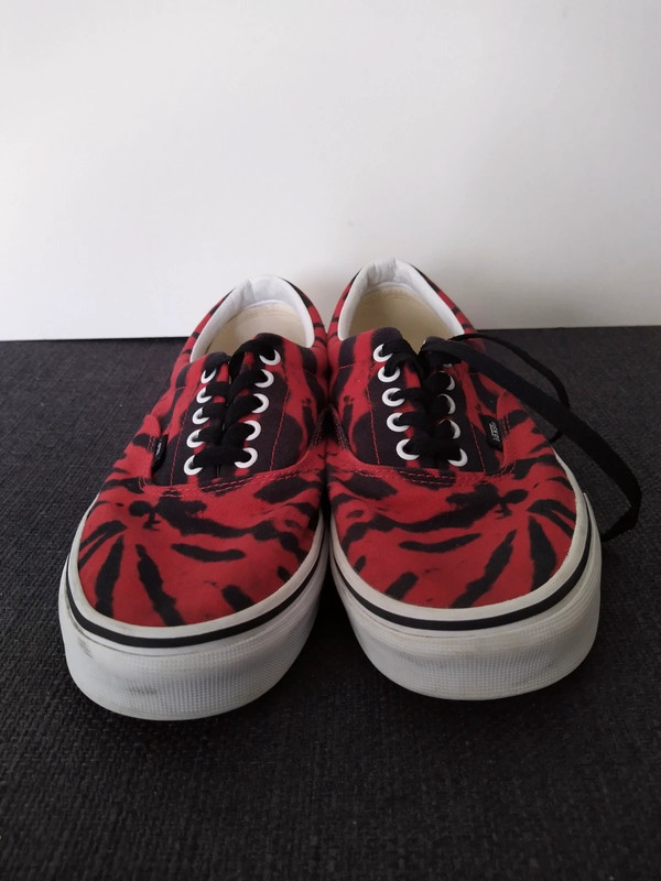 Vans Off the Wall Era Tie Dye Laceup Canvas Shoes Red Tie Dye red UK 8.5 eu 42.5