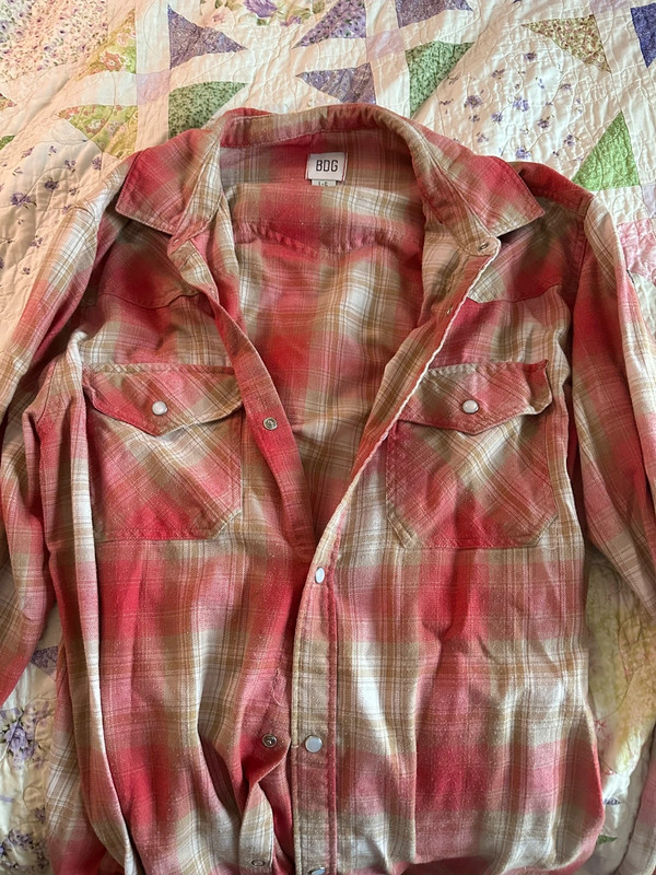 urban outfitters bdg oversized flannel 1