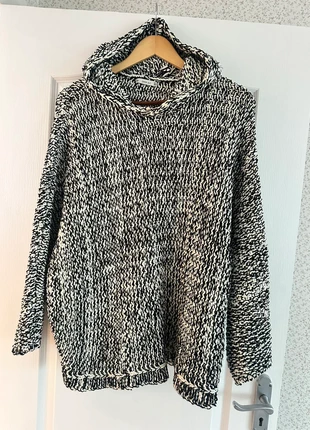 Zara knitted hooded glasto style jumper, brand: Zara, condition: New without tags, size: M / UK 12-14, £4.00, £4.90 includes Buyer Protection