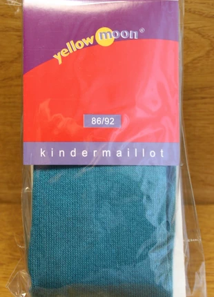 Maillot Yellow Moon 86-92 petrol, merk: Yellow, staat: Nieuw met prijskaartje, maat: 18-24 maanden / 86 cm, € 3,00, € 3,85 inclusief Kopersbescherming Pro
