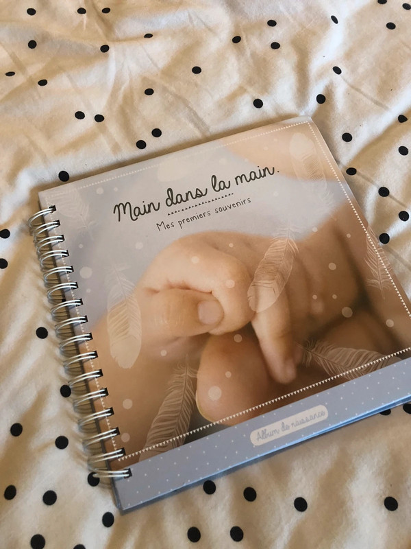 Livre album photos souvenir bébé de la naissance à 5 ans, neuf