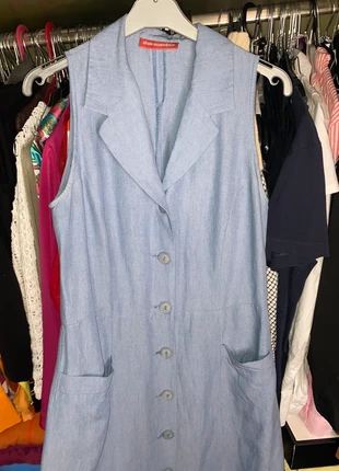 Robe chemise longue, marca: Alain Manoukian, estado: Muito bom, tamanho: L / 40 / 12, €20.00, €21.70 inclui Proteção do Comprador