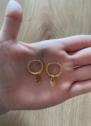 Jolie paire de boucle d’oreilles acier inoxydable plaqué or, marke: Fantaisie, zustand: Neu, 12,00 €, 13,30 € inklusive Vinted-Käuferschutz