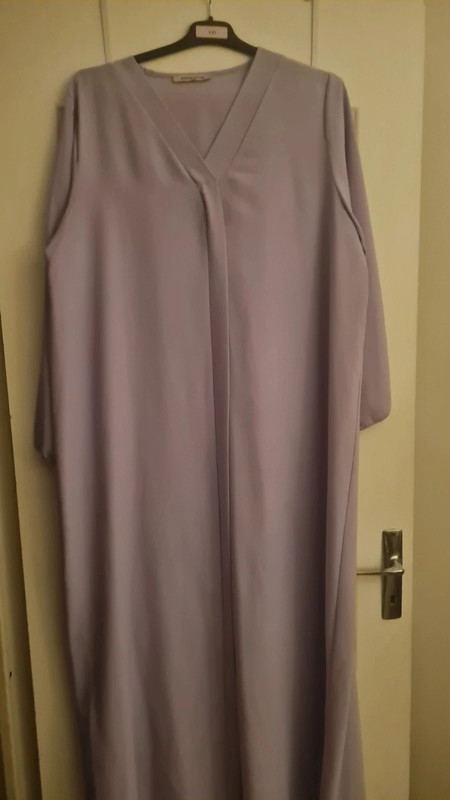 abaya mauve neuf 1