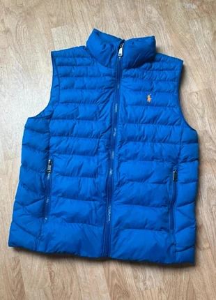 Doudoune Ralph Lauren légère sans manche bleu, brand: Ralph Lauren, condition: Very good, size: XS / 34 / 6, €50.00, €53.20 includes Buyer Protection Pro