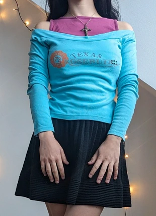 Haut vintage enfant épaules dénudées , marca: Vintage, estado: Muito bom, tamanho: XS / 34 / 6, €3.00, €3.85 inclui Proteção do Comprador