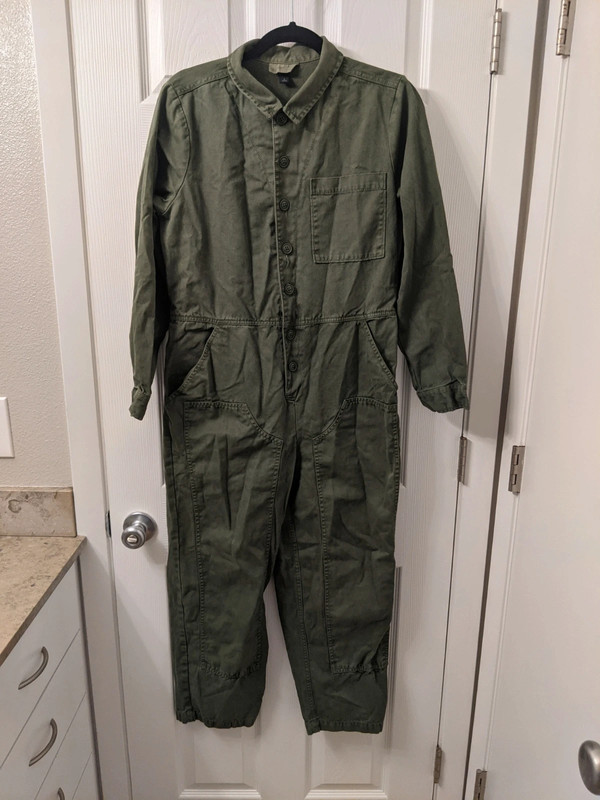 Dark Green Jumpsuit Size 6 1