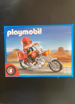 Playmobil moto 5113 édition Collector , marque: Playmobil, état: Neuf avec étiquette, taille: 4 ans / 104 cm, 70,00 €, 74,20 € Protection acheteurs incluse