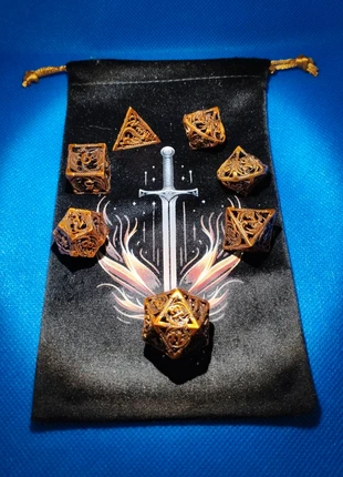 Set de dés pour jeux de rôles donjons et dragons, condition: New without tags, €30.00, €32.20 includes Buyer Protection