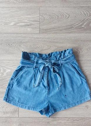 Penneys paperbag waist denim shorts. Size 12, brand: Primark, condition: Very good, size: L / 40 / 12, €2.00, €2.80 includes Buyer Protection