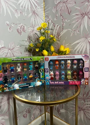 12PCS Labubu + 12PCS Minecraft Figure Pack Series Overworld - Lego Style & Accessories, brand: Minecraft & Labubu, condition: New with tags, size: One size, £17.48, £19.18 includes Buyer Protection Pro