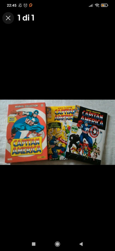 Capitan America Marvel collection  1-2 con custodia in omaggio.
