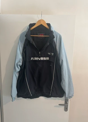 Coupe Vent a Capuche Bleu Marine & Ciel Airness Taille XL, marca: Airness, estado: Bom, tamanho: XL, €20.00, €21.70 inclui Proteção do Comprador