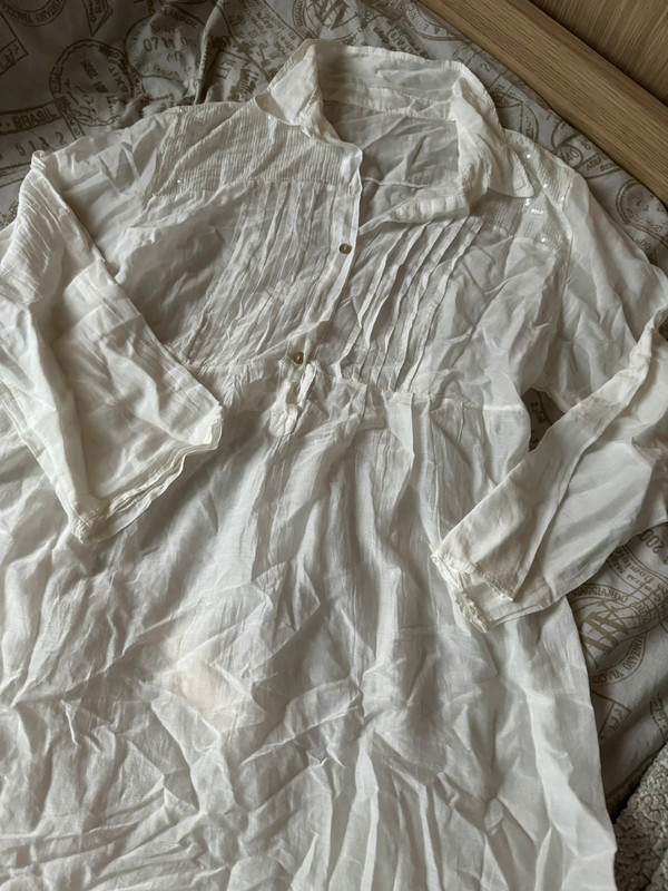 Camicia copricostume bianca online