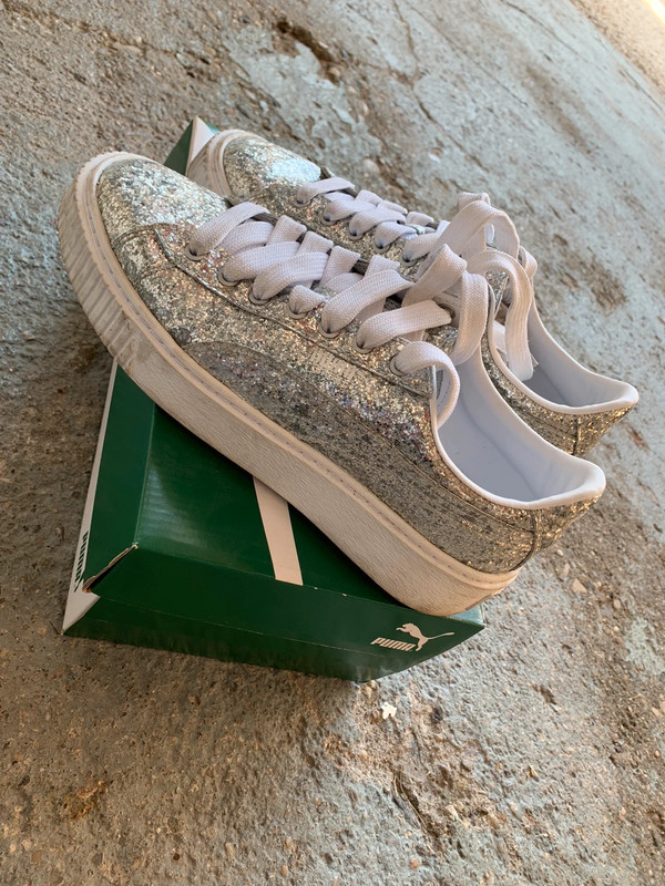 Puma Glitter Argento Vinted