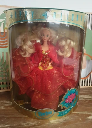 Barbie happy holidays 1993, marke: Barbie, zustand: Sehr gut, größe: 14 Jahre / 164, 45,00 €, 47,95 € beinhaltet Vinted-Käuferschutz Pro