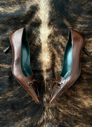 Tacones punta piel minimal vintage 90s Elio Pitti, marca: Vintage Dressing, estado: Muy bueno, tamaño: 38, 30,00 €, 32,20 € Protección al comprador incluida