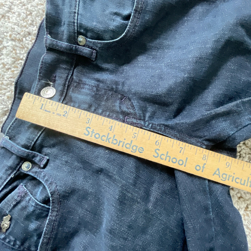 Armani Exchange Women’s Skinny Jeans Low Rise Size 27 Dark Wash Blue Denim 3