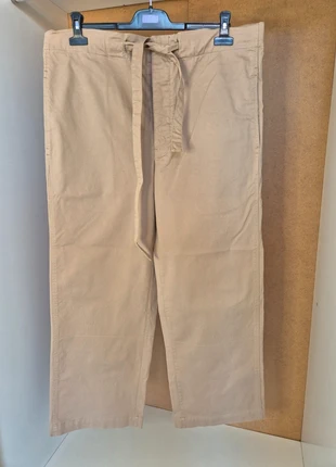 Pantalón Beige Zara con Cinturón Lazo – Talla L Etiqueta M – Corte Recto Ancho, marca: Zara, estado: Novo sem etiquetas, tamanho: M / 38 / 10, €6.99, €8.04 inclui Proteção do Comprador
