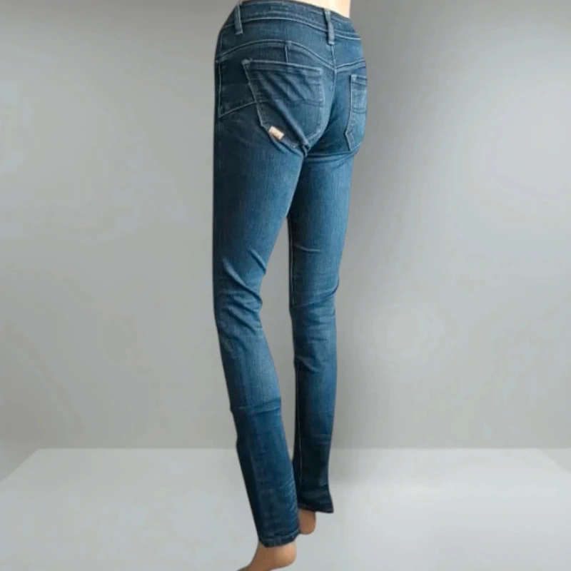 Jean SALSA coupe skinny shape up ,taille basse ,stretch - photo numéro 7