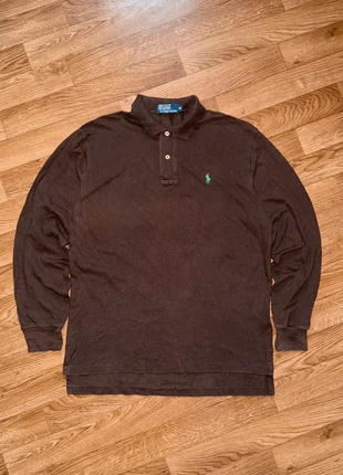 Polo Ralph Lauren Pull Manches Longues Taille M Homme Large Marron Logo brodé vert Coton, marque: Polo Ralph Lauren, état: Très bon état, taille: M, 22,00 €, 23,80 € Protection acheteurs incluse