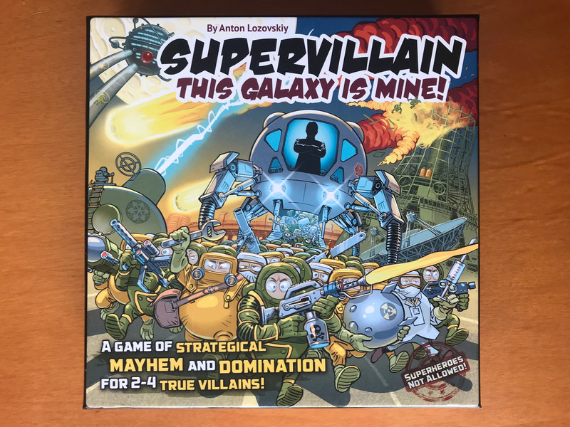 Supervillain: This Galaxy is Mine! Kickstarter Board game + exclusive KS expansions & promo cards 5