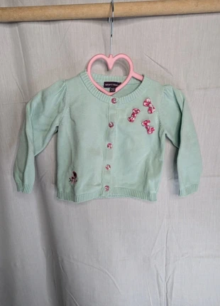 Gilet Sergent Major 6 mois – Broderie et petits nœuds – Parfait état, brand: Sergent Major, condition: Very good, size: 6-9 months / 68 cm, €6.00, €7.00 includes Buyer Protection