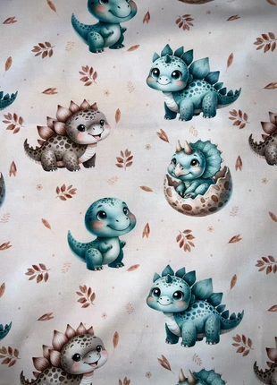 Tissu coton oeko tex dinosaure 🦖, estado: Nuevo con etiquetas, 13,50 €, 14,88 € Protección al comprador Pro incluida