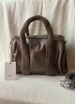 Sac marron taupe effet cuir, brand: Boutique Parisienne, condizioni: Nuovo con cartellino, €29.99, €32.19 include la Protezione acquisti