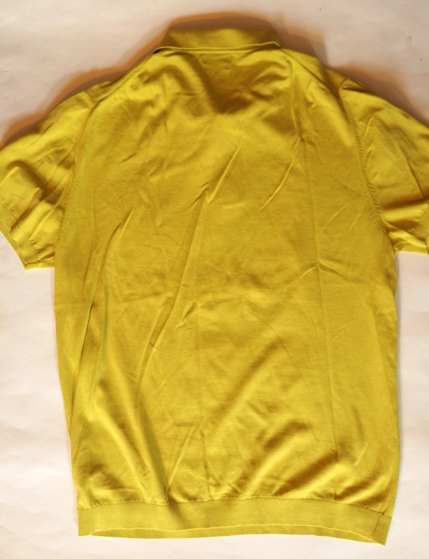 Polo jaune Massimo Dutti, XXL 3