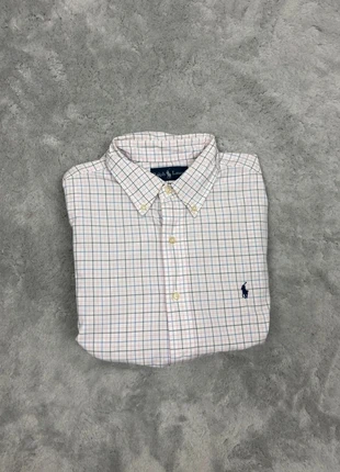 Chemise à carreau Ralph Lauren à manche longue logo Ralph Lauren brodé style old money taille L, marke: Ralph Lauren, zustand: Sehr gut, größe: L, 20,00 €, 21,70 € inklusive Vinted-Käuferschutz