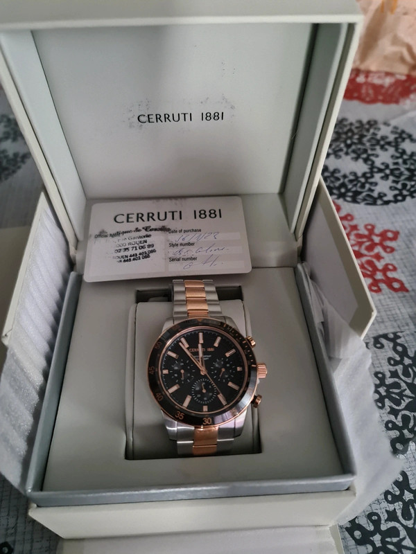 Montre homme Cerruti 1881