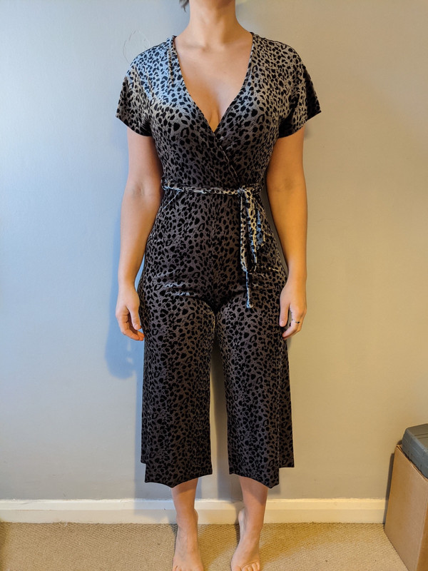 Mint velvet leopard jumpsuit sales