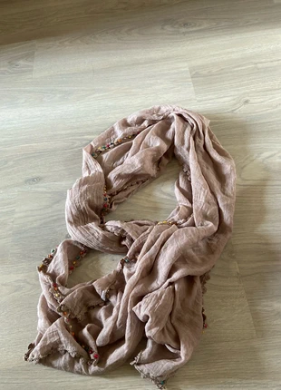 Beige scarf, état: Neuf sans étiquette, 3,50 €, 4,38 € Protection acheteurs incluse