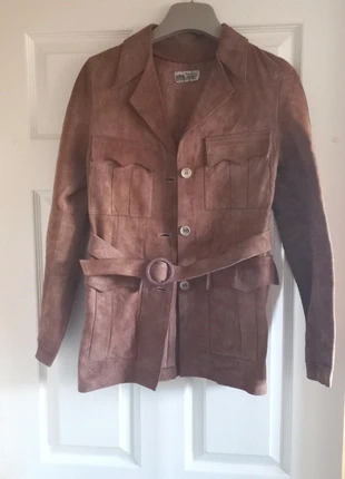 70's Vintage Suede Jacket, brand: Vintage Dressing, condition: Very good, size: S / 36 / 8, €50.00, €53.20 includes Buyer Protection