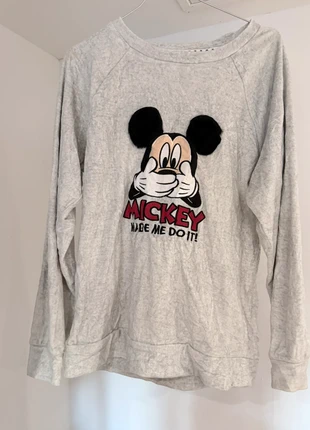 Pull sweat hoodie femme Mickey taille S gris clair, brand: Disney, condition: Very good, size: S / 36 / 8, €17.00, €18.55 includes Buyer Protection Pro