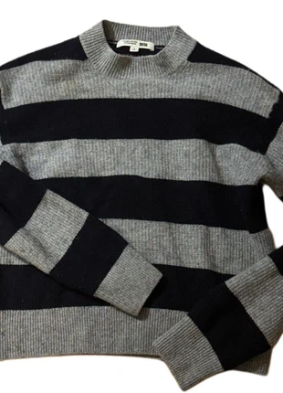 Comptoir des Cotonniers UNIQLO black + grey striped sweater Size S, marque: Uniqlo, état: Très bon état, taille: S / 36 / 8, 15,00 €, 16,45 € Protection acheteurs incluse