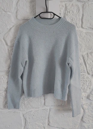 Pull bleu ciel col rond H&M taille S, brand: H&M, condition: Very good, size: S / 36 / 8, €4.00, €4.90 includes Buyer Protection