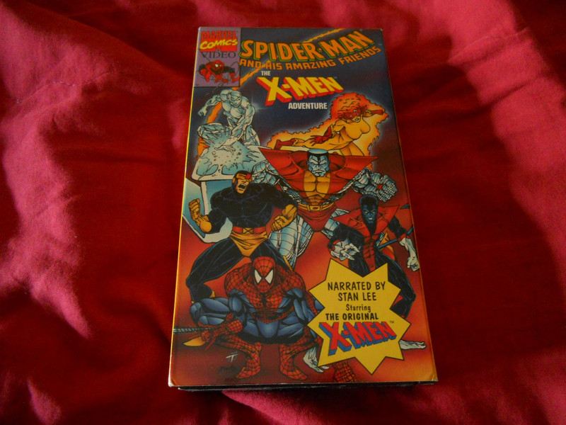 Spider-Man & His Amazing Friends - The X-Men Adventure - VHS Ntsc