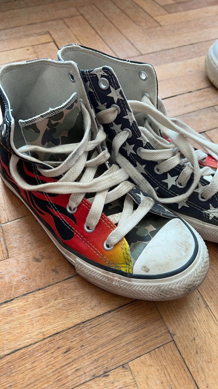 Converse all top star fiamme