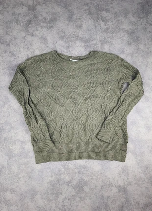 Pull col rond torsadé Time and Tru - Kaki - Taille S, marke: Time and Tru, zustand: Sehr gut, größe: S / 36 / 8, 7,00 €, 8,05 € inklusive Vinted-Käuferschutz